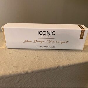 Iconic London Sheer Bronze. Caramel Glow. 12.5 OZ. NWT. Makeup.